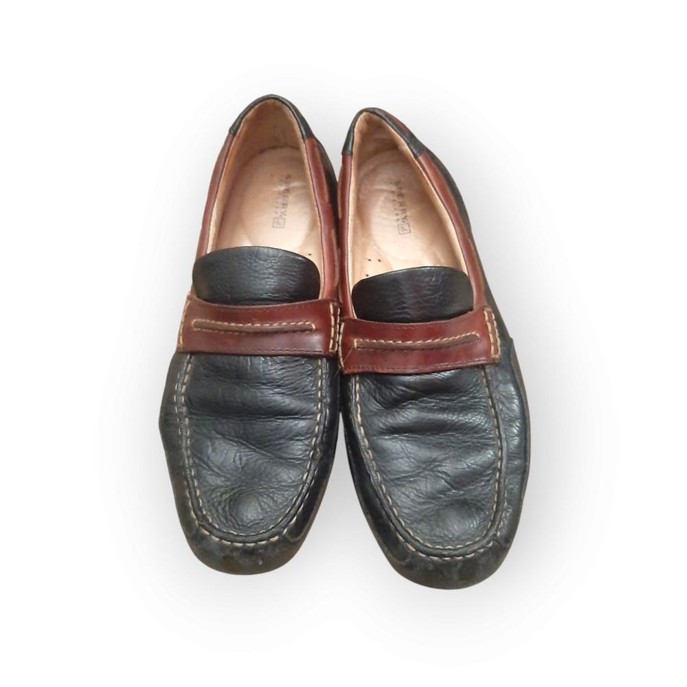 Sperrys Classic Black and Brown Men's Loafers